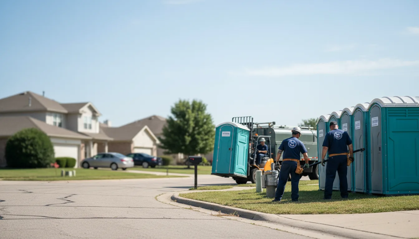 Porta Potty Rental in Colfax, IL near me